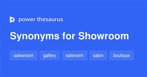 SHOWROOMS Synonyms: 22 Similar Words .